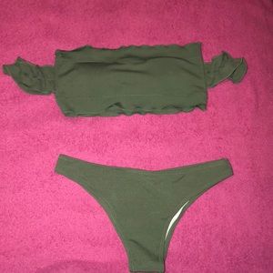 Off the shoulder bikini set -Brand New